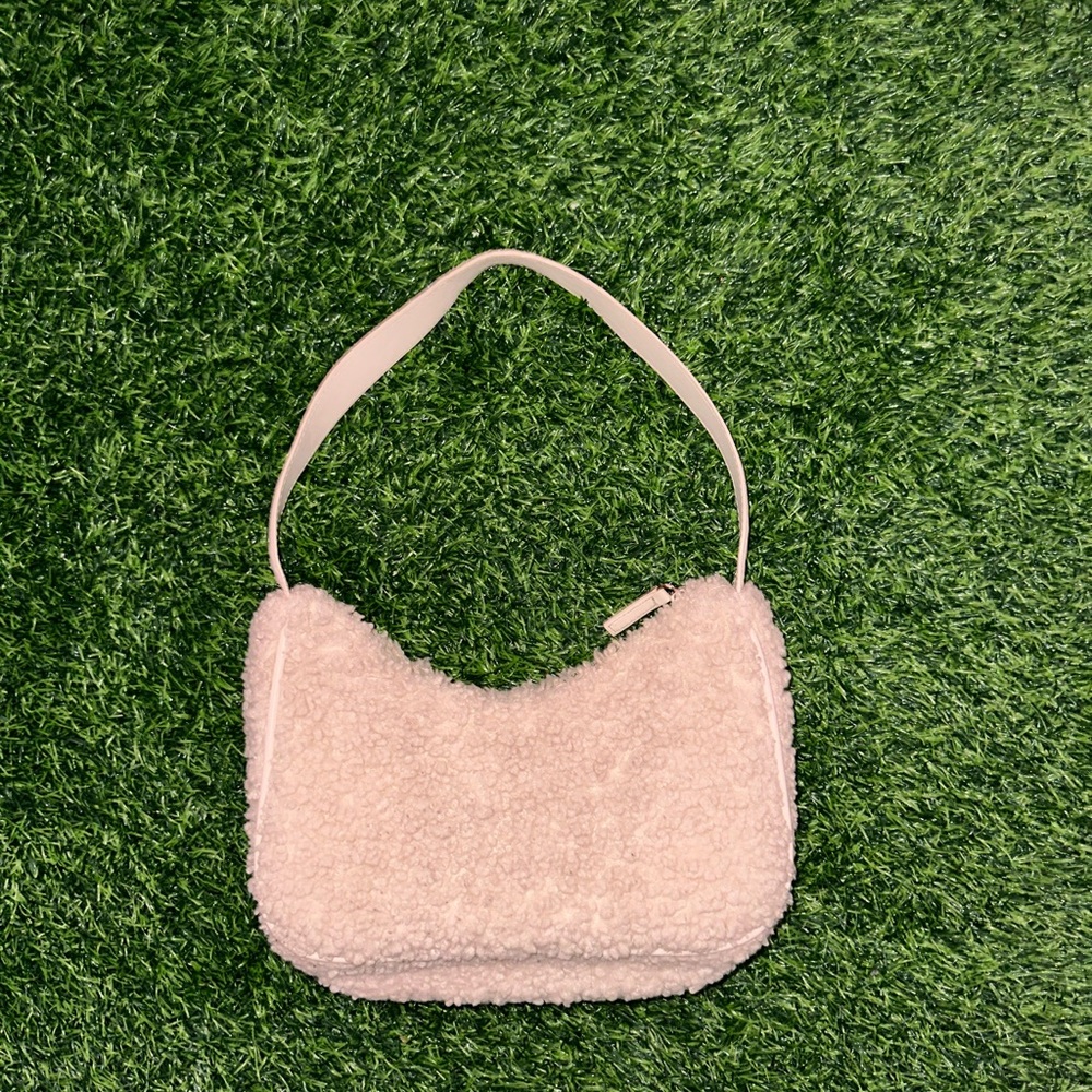 Fuzzy Shoulder Bag